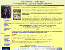 Tablet Screenshot of crystaltiger.com